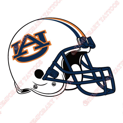 Auburn Tigers 1993 Pres Helmet Customize Temporary Tattoos Stickers NO.3762